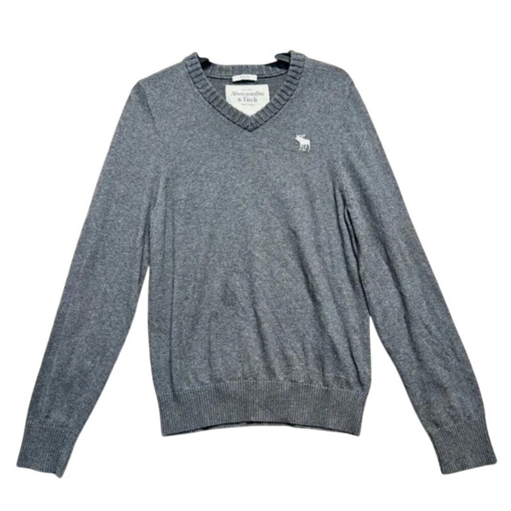 Vintage Y2K Abercrombie Cashmere Blend V-Neck Sweater Men XXL